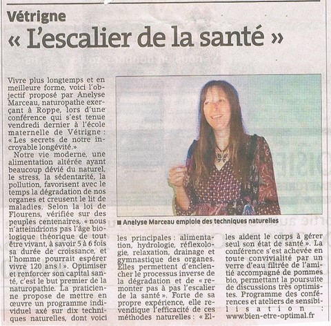 naturopathe, belfort, eau, conference